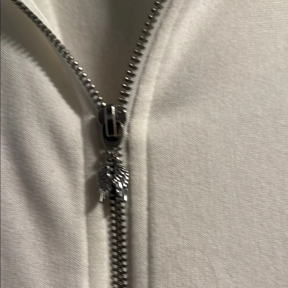 White Hoodie with Gold Angel Wings - Picture 4 of 5